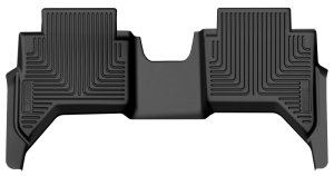 Ford Ranger Floor Liners - Rear - Husky Liners - X-Act Contour - Black - `24-`27